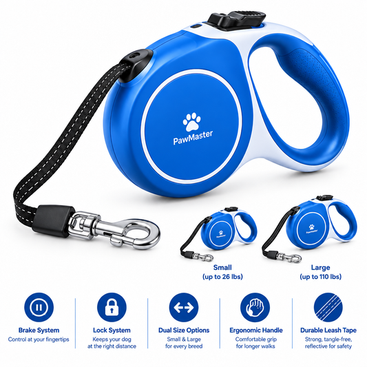 Blue Dog Leash
